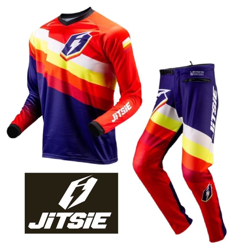 JITSIE KIDS VOITA RED/NAVY TRIALS SET SIZE EXTRA LARGE/28"