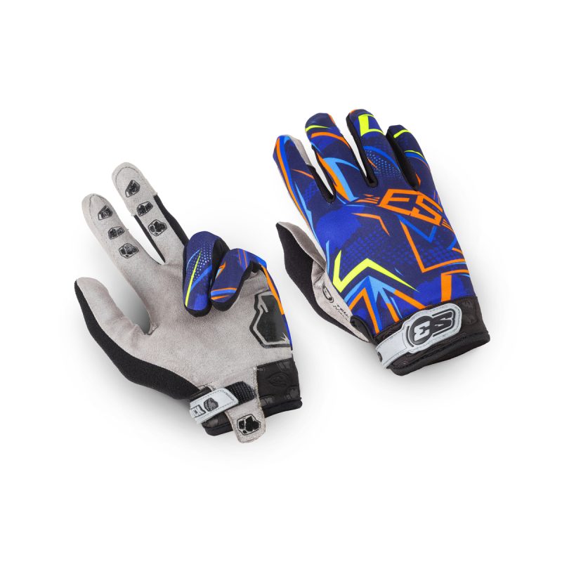 KIDS GLOVE S3 ROCK BLUE ORANGE YELLOW