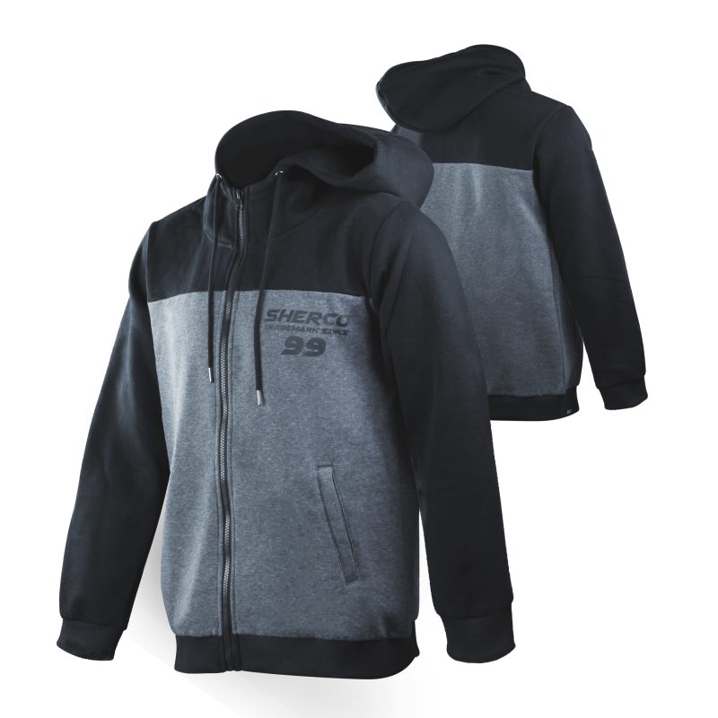 SHERCO FACTORY HOODIE ZIP MAN TRADEMARK SIZE XL
