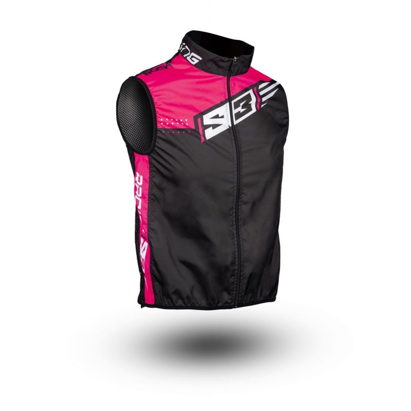 S3 GILET VEST WINDY75 PINK ADULT SMALL