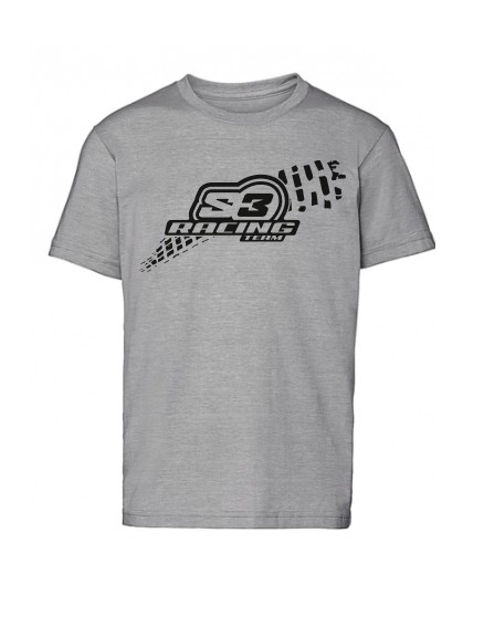 KIDS T-SHIRT S3 Racing Team Grey