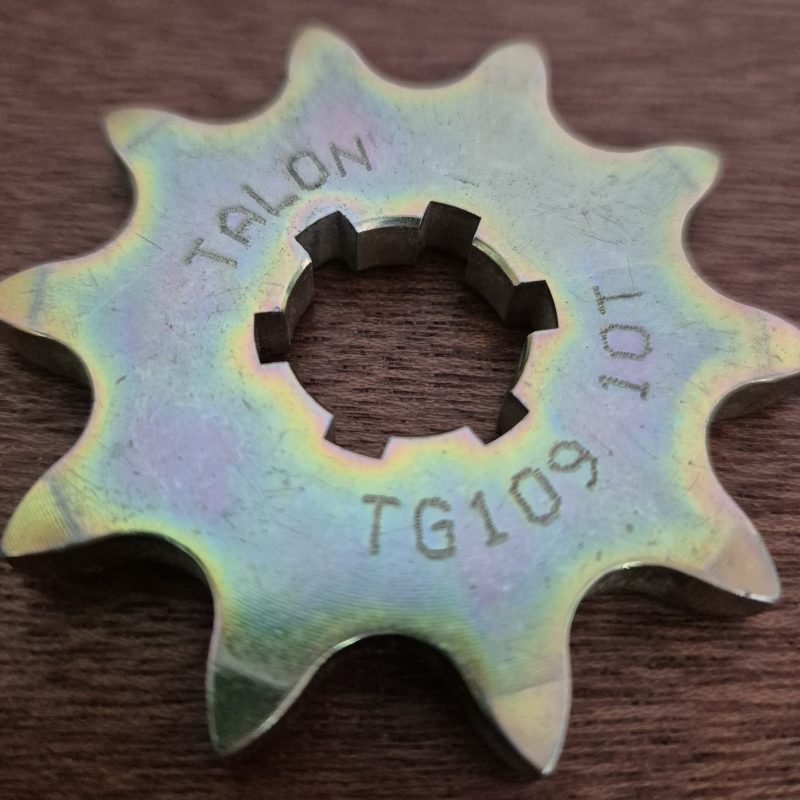 FRONT SPROCKET TALON TG109 Yamaha TY125, TY175, TY250 TWINSHOCK 10 TOOTH