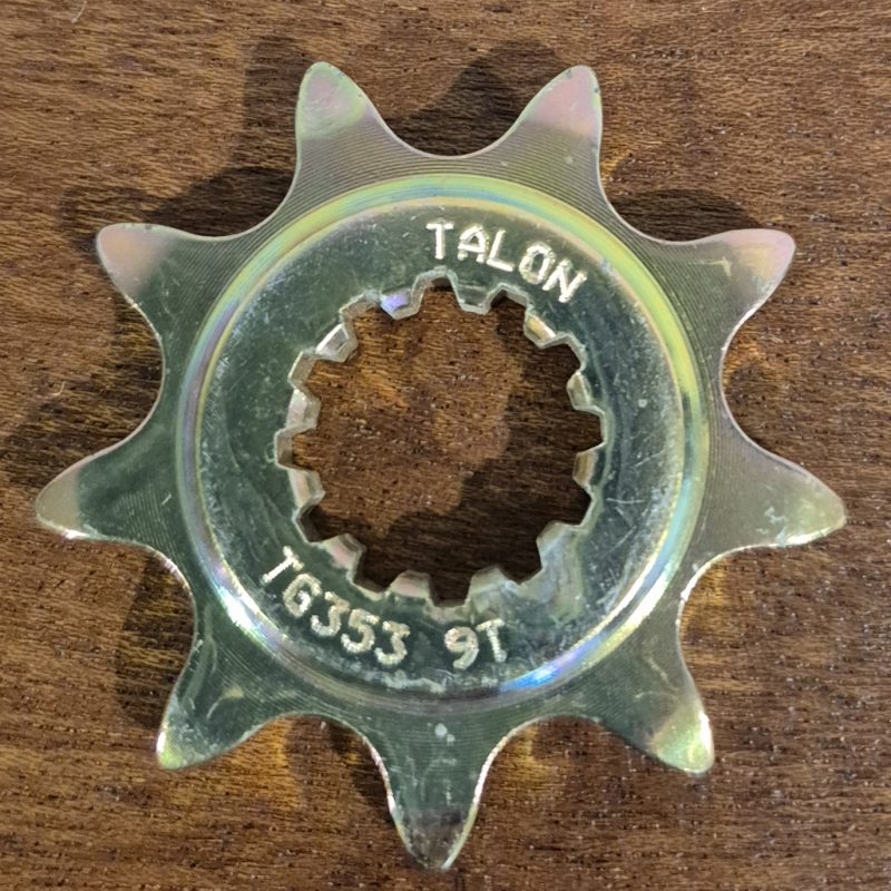 FRONT SPROCKET TALON TG353 BETA ZERO, YAMAHA SUPER TRIAL, FANTIC 9 TOOTH