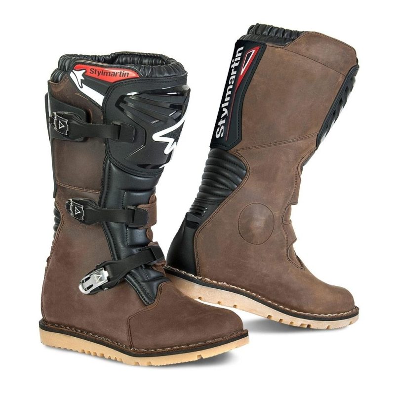 STYLMARTIN IMPACT RS TRIALS/ENDURO BOOT BROWN