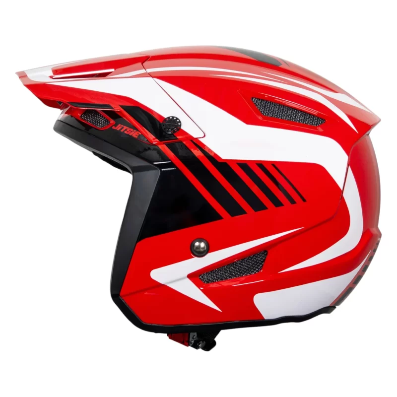 HT1 GETZ POLYCARBONATE RED HELMET 2025/26